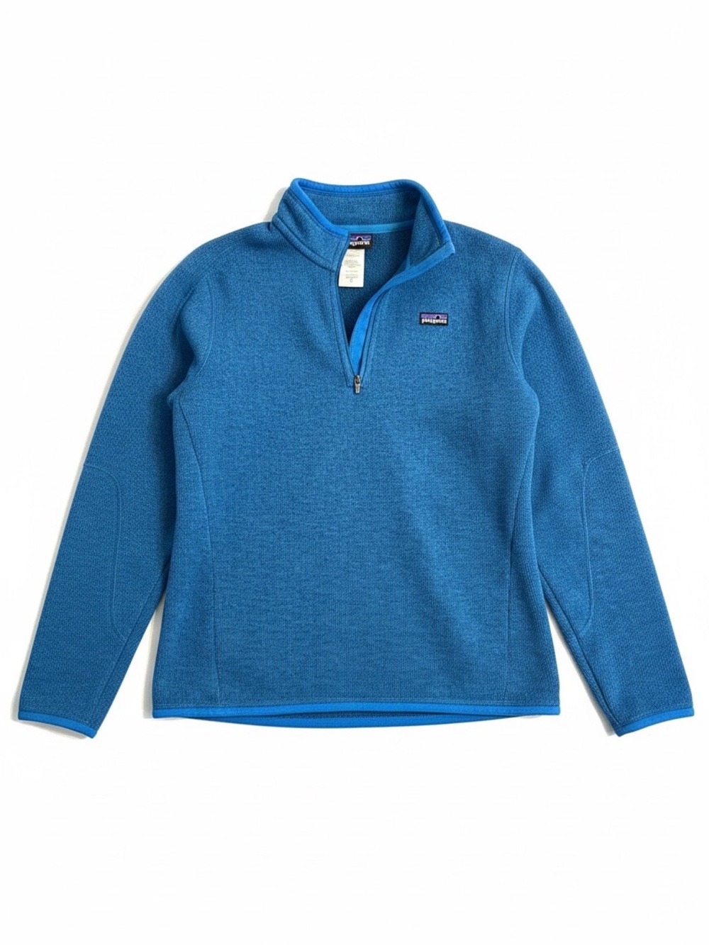 Patagonia Better Sweater 1/4-Zip Fleece Bright Blue Heather Medium
